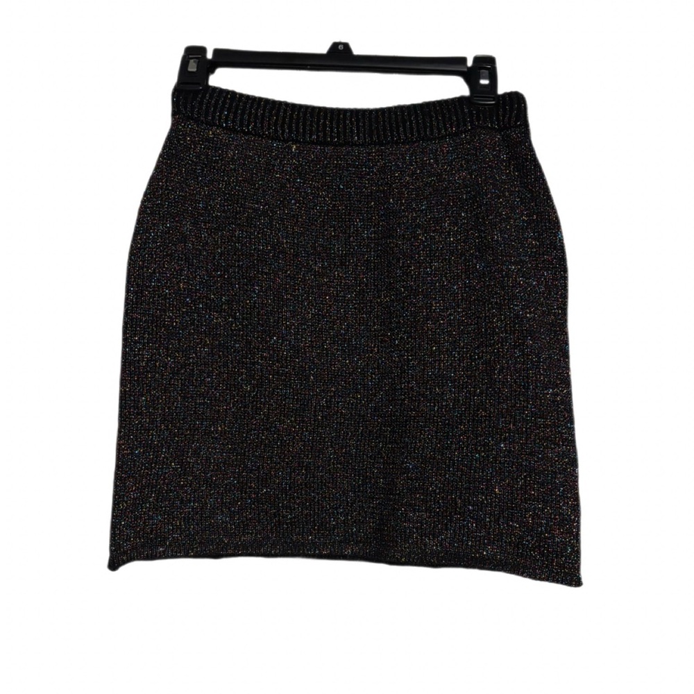 Compañía Fantástica Multicolor Glitter Ribbed Skirt Medium EUC - Picture 6 of 6